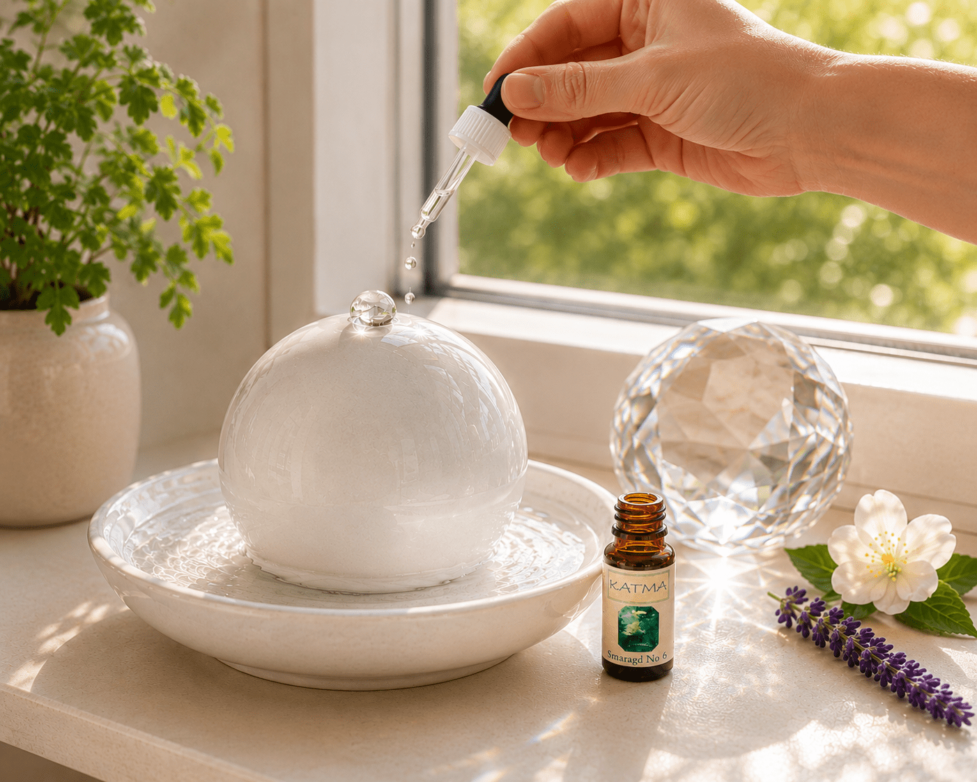 Feng Shui Brunnen mit Katma